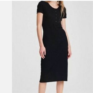 Rag&Bone Black Midi Dress